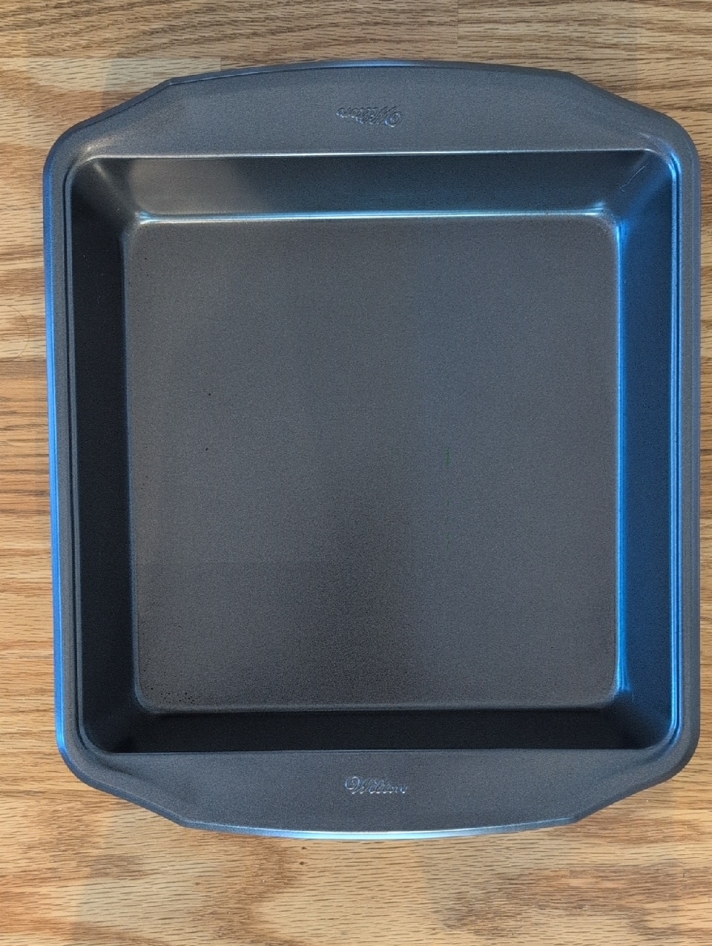 2 - Wilton 9x9 gray nonstick baking pans